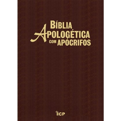 Bíblia Apologética com Apócrifos Marrom | Capa Luxo