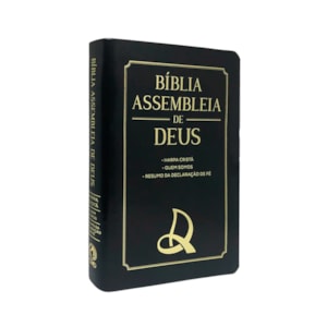 Segunda imagem do produto Bíblia Assembleia de Deus | ARC | Letra Grande | Harpa Cristã | Preta