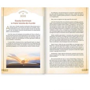 Bíblia Assembleia de Deus | ARC | Vinho Capa Igreja