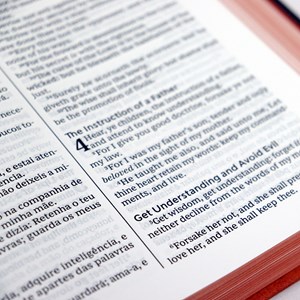Bíblia Bilíngue | Português e Inglês | ACF | KJV | Leitura Perfeita | Capa Dura Preta