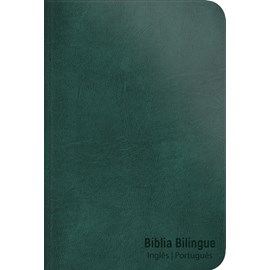 Bíblia Bilíngue | Português e Inglês | NVT | Letra Grande | Capa Flexível Esmeralda