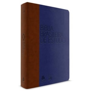 Bíblia Brasileira de Estudo | Azul e Marrom
