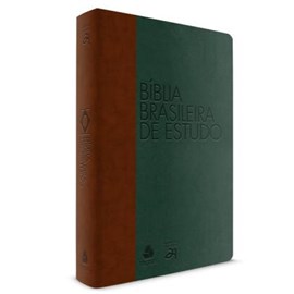 Bíblia Brasileira De Estudo | Verde e Marrom