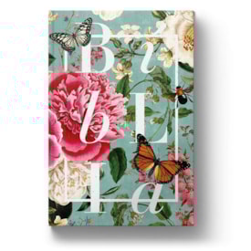 Bíblia Buque de Flores Tiffany | NAA | Letra Normal | Capa Dura