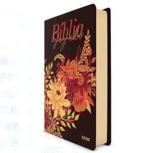Segunda imagem do produto Bíblia Buquê Preta | NVI | Letra Gigante | Capa Soft-Touch