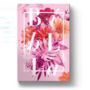 Segunda imagem do produto Bíblia Buque Rosa | NAA | Letra Normal | Capa Dura