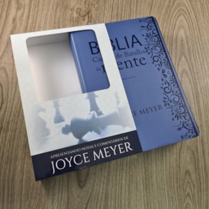 Segunda imagem do produto Bíblia Campo de Batalha da Mente | NVA | Letra Normal | Capa Luxo Azul