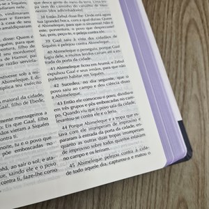 Bíblia Campo de Batalha da Mente | NVA | Letra Normal | Capa Luxo Branca