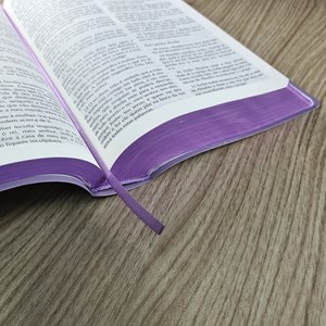 Bíblia Campo de Batalha da Mente | NVA | Letra Normal | Capa Luxo Lilás