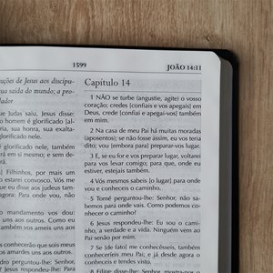 Bíblia Campo de Batalha da Mente | NVA | Letra Normal | Capa Luxo Preta