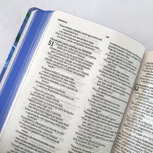 Bíblia Céu Azul | NVT | Letra Normal | Capa Dura