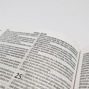 Bíblia com 365 Reflexões e Plano de Leitura em Um Ano Capa Azul
