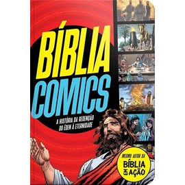 Bíblia Comics | A História da Redenção Do Edem à Eternidade | Capa Dura Vermelha