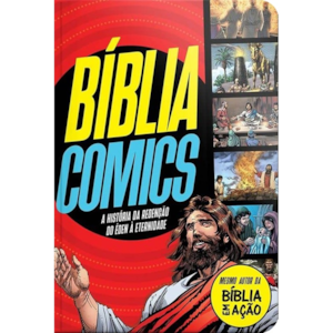 Bíblia Comics | A História da Redenção Do Edem à Eternidade | Capa Dura Vermelha
