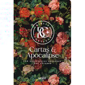 Bíblia Contexto | Cartas e Apocalipse | NVT | Capa Dura | Floral