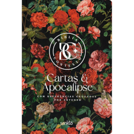 Bíblia Contexto | Cartas e Apocalipse | NVT | Capa Dura | Floral
