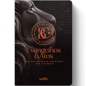 Bíblia Contexto | Evangelho e Atos | NVT | Capa Dura | Leão