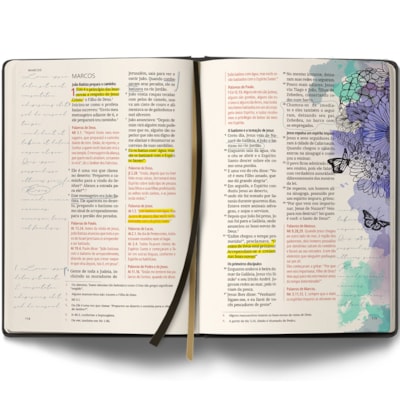 Segunda imagem do produto Bíblia Contexto | Evangelho e Atos | NVT | Capa Dura | Leão