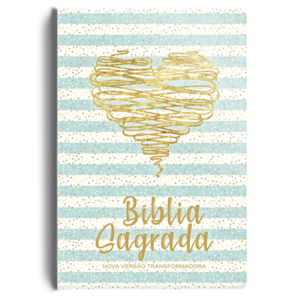 Bíblia Coração Brilhante | NVT | Letra Normal | Capa Dura Semi-Luxo