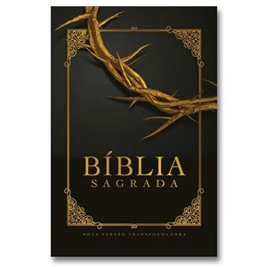 Bíblia Coroa de Espinhos | NVT Letra Grande | Capa Soft Touch