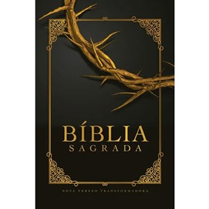 Bíblia Coroa de Espinhos | NVT Letra Grande | Capa Soft Touch
