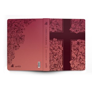 Bíblia Cruz Cerejeira | ACF | Letra Grande | Capa Dura Soft Touch