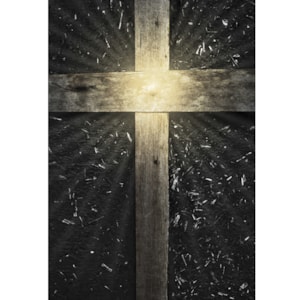 Bíblia Cruz Madeira | NAA | Letra Normal | Capa Dura