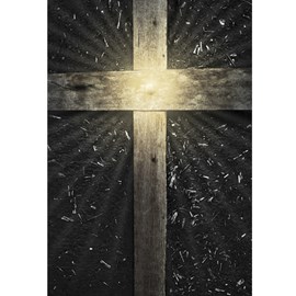 Bíblia Cruz Madeira | NAA | Letra Normal | Capa Dura