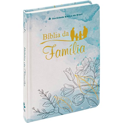 Bíblia da Família | ARA | Letra Normal | Capa Dura Flores
