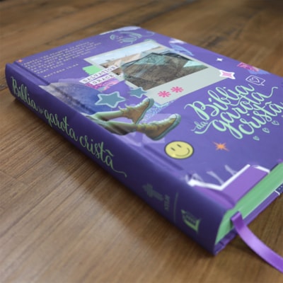 Segunda imagem do produto Bíblia da Garota Cristã | NTLH | Leitura Perfeita | Capa dura Roxa