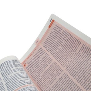 Bíblia da Mulher Compacta | ARC | Letra Normal | Capa Luxo Azul Tulipa