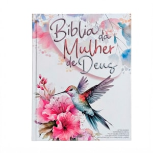Bíblia da Mulher de Deus | ARC | Harpa Pentecostal | Letra Grande | Capa Dura Beija-flor