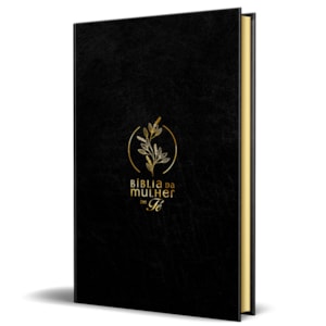 Segunda imagem do produto Bíblia da Mulher de Fé | NVI | Capa Luxo Preta