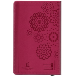 Segunda imagem do produto Bíblia Da Mulher de Fé | NVI | Letra Normal | Capa Luxo Rosa