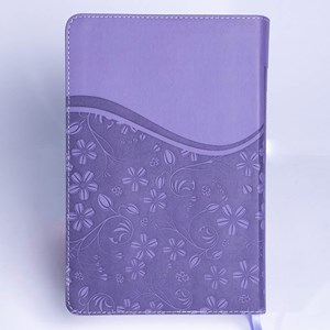 Bíblia da Mulher Virtuosa | ARC | Letra Normal | PU Luxo Purple