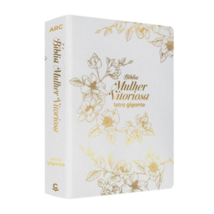 Segunda imagem do produto Bíblia da Mulher Vitoriosa | Letra Gigante | ARC | Branca
