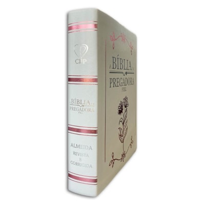 Segunda imagem do produto Bíblia da Pregadora Fiel | Full Color | ARC | Capa Luxo Branca