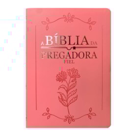 Bíblia da Pregadora Fiel | Full Color | ARC | Capa Luxo Rosa