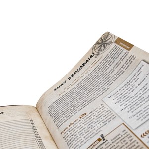 Bíblia das Descobertas para Adolescentes | Letra Normal | NTLH | Capa Luxo Rosa