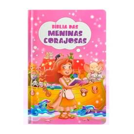 Bíblia das Meninas Corajosas | NVA | Full Color | Lilás