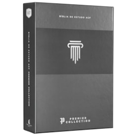 Bíblia De Estudo | ACF | Leitura Perfeita | Capa Luxo Preto Couro Legítimo | Com comentários da King James Study Bible