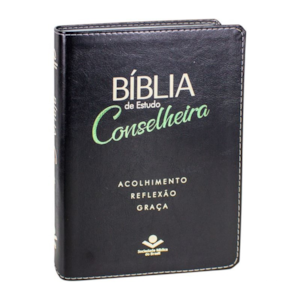 Segunda imagem do produto Bíblia de estudo Conselheira | NAA | Luxo Verde e Preta