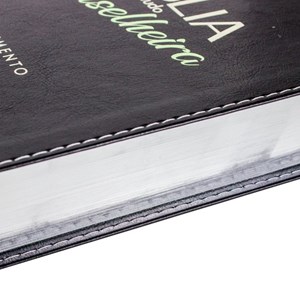 Bíblia de estudo Conselheira | NAA | Luxo Verde e Preta