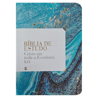 Segunda imagem do produto Bíblia de Estudo Cristo em Toda a Escritura | KJA | Azul