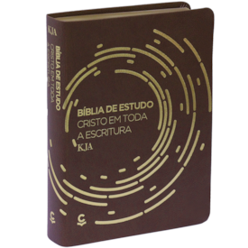 Segunda imagem do produto Bíblia de Estudo Cristo em Toda a Escritura | KJA | Letra Normal | Marrom