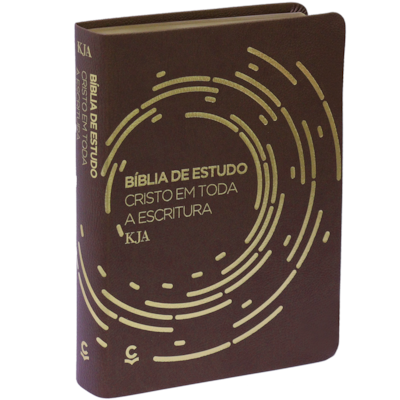 Segunda imagem do produto Bíblia de Estudo Cristo em Toda a Escritura | KJA | Letra Normal | Marrom