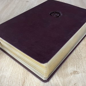 Bíblia de Estudo da Fé Reformada 2° Edição | ARA | Capa Luxo Vinho com Estojo
