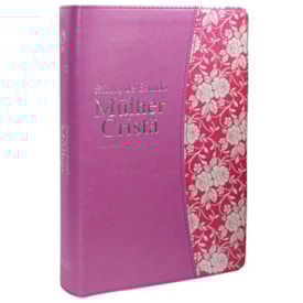 Bíblia de Estudo da Mulher Cristã | Letra Normal | ARC | Couro Rosa