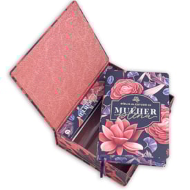 Bíblia De Estudo Da Mulher Plena | NVI | Capa Luxo Big Flower