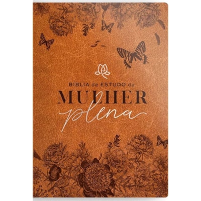 Segunda imagem do produto Bíblia De Estudo Da Mulher Plena | NVI | Capa Luxo Céu de Primavera